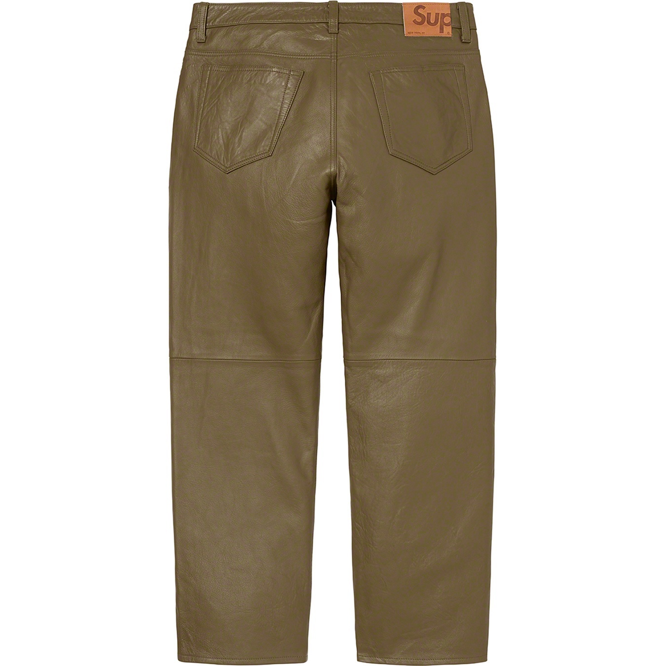 Leather 5-Pocket Jean view 8
